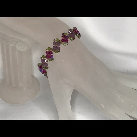 Swarovski crystal bracelet, handmade - Picture 3 of 5